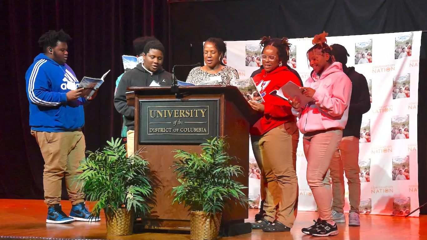 New Book by Anacostia HS Students, “Through My Anacostia Eyes: Environmental Problems and Possibilities,” Celebrated at University of the District of Columbia