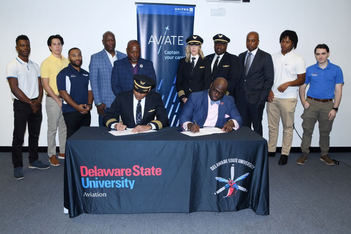 DSU inks workforce development deal with United Airlines