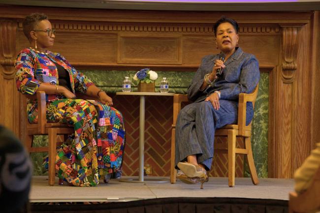 Former President of Trinidad and Tobago Visits Howard University for Fireside Chat on Global Leadership
